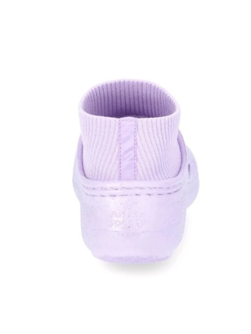 Justice Lavender Slip-On Clog with Knit Collar